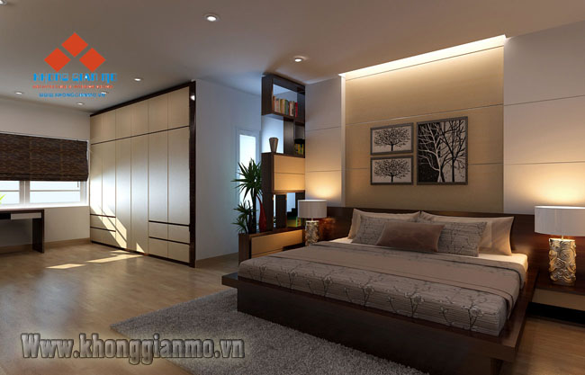  Thiết kế nội thất biệt thự  Phòng Master - Biệt thự - Bác Tiệp Nguyễn Phong Sắc Kéo Dài